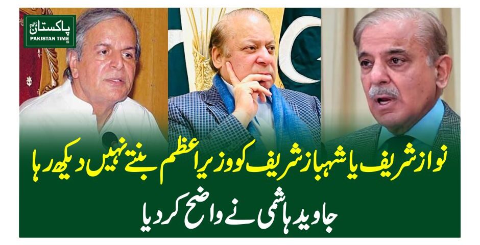 نواز شریف یا شہباز شریف کو وزیراعظم بنتے نہیں دیکھ رہا،جاوید ہاشمی نے واضح کر دیا
