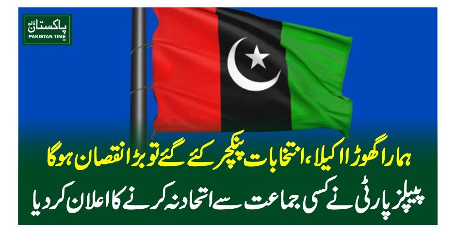 ہمارا گھوڑا اکیلا، انتخابات پنکچر کئے گئے تو بڑا نقصان ہوگا،  پیپلزپارٹی نے کسی جماعت سے اتحاد نہ کرنے کا اعلان کردیا