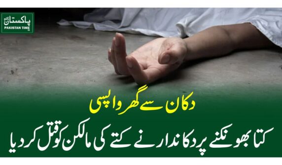 دکان سے گھر واپسی ، کتا بھونکنے پر دکاندار نے کتے کی مالکن کو قتل کر دیا