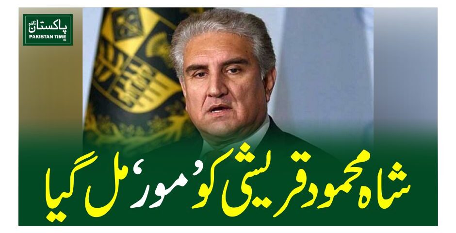 شاہ محمود قریشی کو’ مور‘ مل گیا