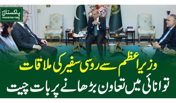 وزیراعظم سے روسی سفیر کی ملاقات، توانائی میں تعاون بڑھانے پر بات چیت