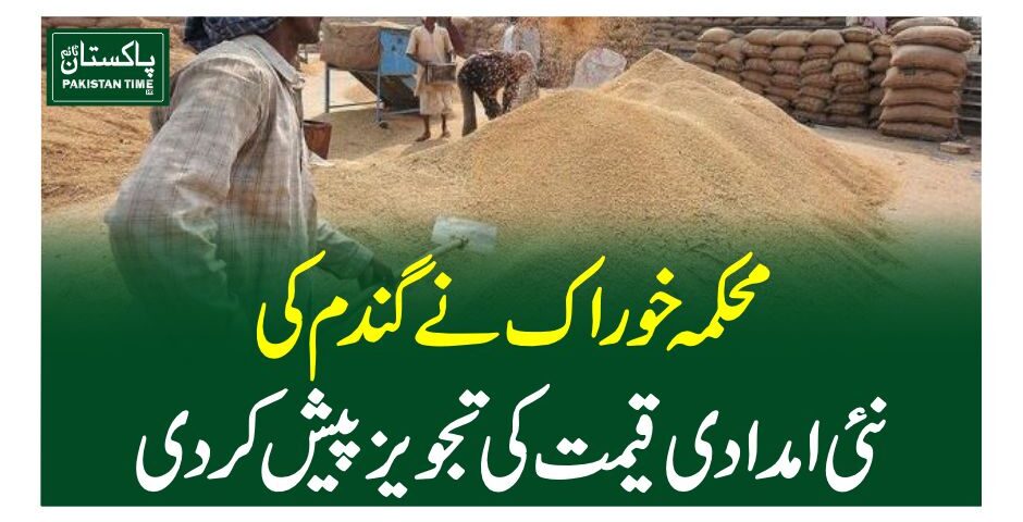 محکمہ خوراک نے گندم کی نئی امدادی قیمت کی تجویز پیش کر دی