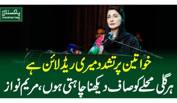 خواتین پر تشدد میری ریڈ لائن ہے، ہر گلی محلے کو صاف دیکھنا چاہتی ہوں،وزیراعلیٰ پنجاب مریم نواز