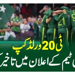 ٹی20ورلڈکپ، پاکستانی ٹیم کے اعلان میں تاخیر کیوں؟