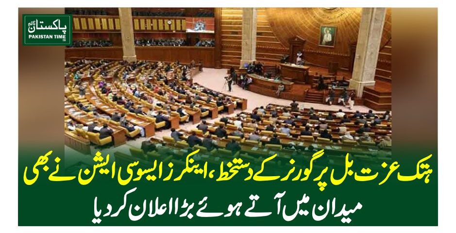 ہتک عزت بل پر گورنر کے دستخط، اینکرز ایسوسی ایشن نے بھی میدان میں آتے ہوئے بڑا اعلان کر دیا