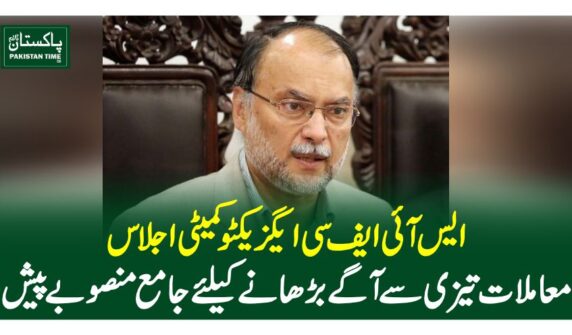 ایس آئی ایف سی ایگزیکٹو کمیٹی اجلاس،معاملات تیزی سے آگے بڑھانے کیلئے جامع منصوبے پیش